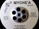 HONEST N RIGHT - In my world - 45 rare MODERN SOUL/SYNTH/BOOGIE FUNK unknown