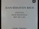 Bach, 6 Cello Suites / Andre Navarra, Cello / CALLIOPE JAPAN PRESSING / Listen