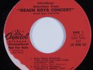 Rock Radio Promo 45 BEACH BOYS Selections From 