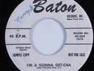 Rockabilly 45 LOU JOSIE I'm A Gonna Get-Cha BATON HEAR