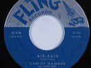 Instrumental R&B Blues Jump 45 CURLEY HAMNER Air-Raid FLING HEAR