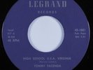 Teen Rocker 45 TOMMY FACENDA High School USA Virginia LEGRAND VG++ HEAR