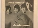 John's Children 'Desdemona' UK TRACK 1967 BOLAN PSYCH ROCK Vinyl 45