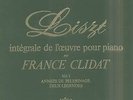 France CLIDAT, LISZT Intégrale de l'oeuvre piano Vol. 1 French box 4 LPs VEGA