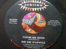 Mod Popcorn Northern Soul Dancer 45 Dee Dee Warwick You're No Good HEAR