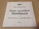 Bach St. Matthew Passion Karl Richter Archiv SAPM  4LP set  Germany mint stereo