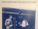 High Speed & The Afflicted Man Get Stoned Ezy LP Bonk Original KBD UK PUNK DIY