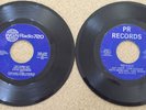 2 Chicago Cubs 45's - WGN's Go Cubs Go And Men In Blue - 45RPM 7