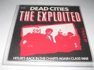 The Exploited DEAD CITIES Rare Dutch (Holland) 7' Single (punk) seven inch vinyl