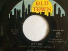 Northern Soul 45 JESSE JOHNSON - Left Out - OLD TOWN 7