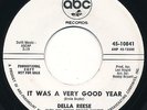 MOD LATIN SOUL Della Reese It Was A Very Good Year WLP 45 NM cond 1966