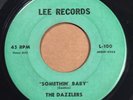 The Dazzlers Gee Whiz Somethin' Baby Lynchburg VA LEE records 100 Original 7