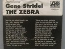 GENE STRIDEL THE ZEBRA ORIG 1968 ATLANTIC SINGLE NORTHERN SOUL