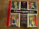 3 Lp set MENGELBERG bach st matthew passion Argentina Import VG+ to EX+