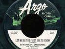 45pc-R&B vocal group- ARGO 5251-Savannah Churchill & group****1st ARGO release