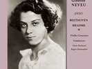 GINETTE NEVEU-BEETHOVEN: VIOLIN CONCERTO. BRAHMS:...-JAPAN 2 LP Ltd/Ed AI70