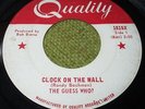 GUESS WHO Clock on the Wall/One Day Canadian 45 EX