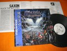 SAXON ROCK THE NATIONS 1986 JAPAN 1st Press NUMBERED PROMO Vinyl LP Elton John