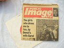 PIL PUBLIC IMAGE LTD NEWSPAPER SLEEVE vs 228 ex++........ 45rpm new wave