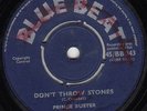 ? Ska - Prince Of Peace / Don't Throw Stones - Prince Buster Blue Beat  LISTEN ?