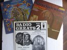 3 RECORDS: Great Moments in Old Time Radio - Jack Benny, Boris Karloff, etc.