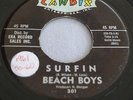 BEACH BOYS Surfin (1962 US 45) RARE Candix 301, LISTEN MP3