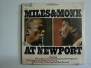MILES & MONK at Newport LP SEALED COLUMBIA Orig. 360 Sound ADDERLEY Russell