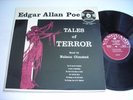 Tales of Terror by Edgar Allan Poe 1956 Mono LP VG++
