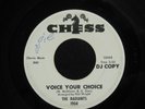 northern soul THE RADIANTS Voice Your Choice CHESS DJ M- listen
