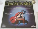 3 LP BOX REINE FLACHOT Beethoven Cello Sonatas Walter Bohle Intercord NM