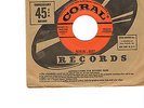 Patsy Cline COUNTRY 45 (CORAL 61523) Hidin' Out/Turn The Cards Slowly NM-