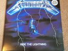 Metallica Ride The Lightning LIMITED EDITION DOUBLE LP
