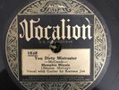 Vocalion 1638 MEMPHIS MINNIE w Kansas Joe DIRTY DAUBER 78 rpm less then 10 E/EE-
