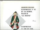 RISTENPART leads Chamber Orch on HAYDN Queen Militar STEREO  French CFD 2387 NM