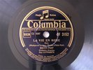 Edith Piaf Hymne à l'Amour & La Vie en Rose 2 French Columbia 78 rpm