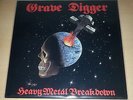 GRAVE DIGGER - Heavy Metal Breakdown LP 1st.press 1984 RAR # Running Wild Accept