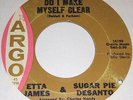 NORTHERN SOUL  45  - Etta James & Sugar Pie Desanto - Do I Make...    *LISTEN*