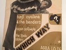 Tunji Oyelana & The Benders X-RARE AFROBEAT AFRO FUNK BOMB NIGERIA LP w/notes NR