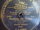 FRANZ DRDLA serenade  / GRAMOPHONE CONCERT RECORD
