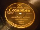 COUNTRY WEEMS STRING BAND Greenback Dollar / Davy COLUMBIA 15300