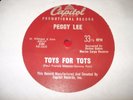 Toys For Tots Peggy Lee Nat King Cole 1960 7