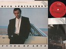 LP BRUCE SPRINGSTEEN TUNNEL OF LOVE MADE IN ITALY PROMO PUNCHED SLEEVE & INNER