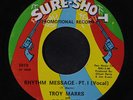 TROY MARRS & DYNAMICS: Rhythm Message / Part 2 45 rare Soul