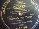 FRANZ DRDLA / PIERNE serenada  / GRAMOPHONE CONCERT RECORD