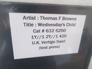 THOMAS F BROWNE VERTIGO U.K. TEST PRESS 1Y1/2Y1 SWIRL TEST  EXCELLENT