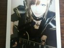 Mia Mejibray SIGNED Cheki (Visual Kei, Lycaon, Born, Morrigan)