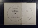 RAVEL PIANO WORKS MARCELLE MEYER ALPHA SET OF 2 LP' BELGIUM NEAR  MINT RARE M-