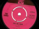 THE KINKS Set Me Free Vinyl Record 7 Inch Pye 7N 15854 1965 EX