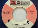 20th CENTURY Markeys orig RARE BLUE WAX R&B/Doo Wop 45 Excellent Eternal Love