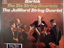 THE JUILLIARD QUARTET Bartok 6 String Quartets COLUMBIA 3 LP BOX D3L SEALED